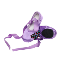 Chaussures de danse jazz classiques HULAR INTL en daim, avec empeigne élastique de qualité supérieure, à enfiler, en cuir véritable, style danse latine, semelle fendue, pour femmes