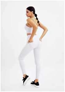 Ensemble de soutien-gorge et Legging à Logo personnalisé, taille haute, ensemble de Yoga et pantalon Leggings, entièrement Sublimation pour dames de Gym, nouvelle collection - Product Image 6