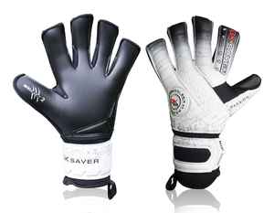 Gants de gardien de but en cuir de qualité supérieure personnalisables de haute qualité pour une utilisation en extérieur - Product Image 1