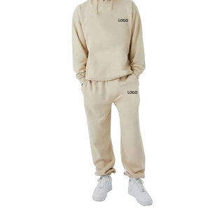 Ensemble de survêtement d'hiver pour homme 100% coton, imprimé personnalisé, jogging, ensemble de survêtement, marque privée, jogging vierge, sweat-shirt à capuche - Product Image 6