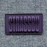 Écussons en PVC souple personnalisés avec logo, étiquettes en caoutchouc PVC 3D en relief pour vêtements