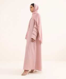 ชุดเดรสอาบายาสำหรับผู้หญิงชุดเดรสสุภาพเรียบร้อยสไตล์ดูไบลูกไม้ใหม่หรูหรา - Product Image 6