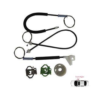 Kit de réparation de lève-vitre BWR233 pour porte avant droite, compatible Polo Classic 6V2 6KV2 Variant 6V5 Caddy MK2 9K9 9U 6K4837402P - Product Image 1