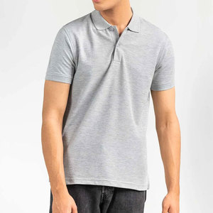 เสื้อยืดโปโลลายทางของผู้ชายทรงหลวม2023โลโก้ปักลายพิมพ์คุณภาพดี - Product Image 2