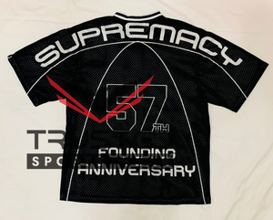 Maillot de sport 100% polyester, maillot de football en maille en gros, maillot de football américain en vrac avec service personnalisé - Product Image 6