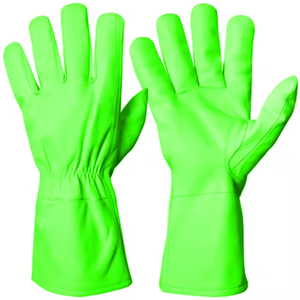 Guantes de seguridad para conductores de cuero de vaca de alta calidad, suaves, cómodos, antiestáticos, resistentes al calor, resistentes para - Product Image 2