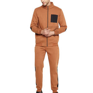 Men's High Quality Cotton Hip Hop Streetwear Tracksuit Fashionable Outdoor Wear for Adults - Product Image 1