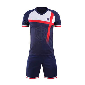 Venta al por mayor personalizado sublimación fútbol Jersey uniforme estilo superior logotipo nombre impresión para adultos MOQ bajo para los aficionados al fútbol equipos - Product Image 1