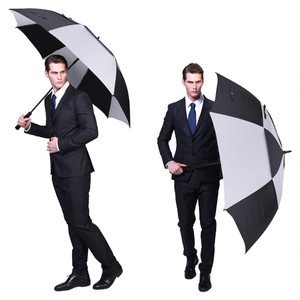 47/54/62/68 Inch 150cm Golf Oversize Extra <strong>Large</strong> Double Canopy <strong>Umbrella</strong> 8 Ribs <strong>Windproof</strong> and Waterproof - Product Image 6