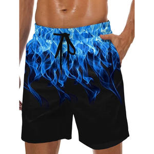 Short de plage pour homme personnalisé OEM confort à séchage rapide, short de plage pour homme en tissu polyester et élasthanne à ceinture élastique - Product Image 1