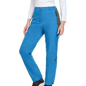 Pantalones Softshell para mujer, transpirables, impermeables, a prueba de viento, elegantes, para exteriores, senderismo, senderismo, camping, esquí - Product Image 1