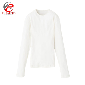 Invierno Casual Fitness camisa de manga larga Fondo deporte Yoga medias desgaste cuello redondo y cuello alto camisas de manga larga para mujeres - Product Image 1