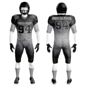 Obtenga su propio diseño, kits de uniformes de fútbol americano sublimados personalizados, diseño 3D, camisetas de fútbol americano - Product Image 6