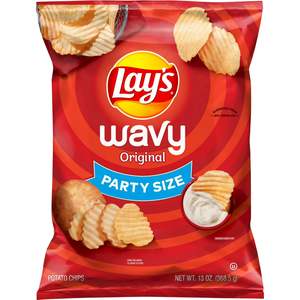 Compre papas fritas con sabor a barbacoa Lays, tamaño fiesta, bolsa de 12,5 oz - Product Image 2