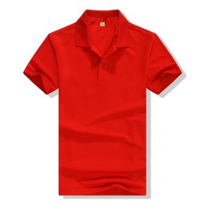 T-shirt polo vierge respirant en coton de haute qualité à la mode Chemises polo unies douces Chemises polo avec logo personnalisé - Product Image 6