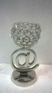 Bougeoir en cristal, décoration de la maison, autre support de bougie brillant, pour l'intérieur et l'extérieur - Product Image 5