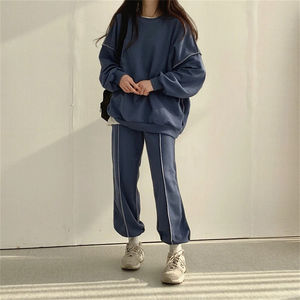 Service OEM, sweats à capuche et sweat-shirts à col rond en molleton français personnalisés, coton de haute qualité, col rond, streetwear d'hiver - Product Image 3