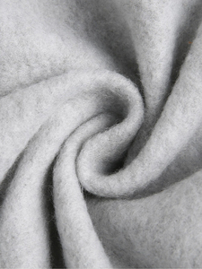 Sudadera de invierno de lana de Color personalizado con cuello redondo para mujer, de secado rápido, transpirable, ecológico, 100% de algodón de talla grande - Product Image 3