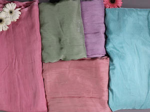 Tissu en organza de polyester Teera de qualité supérieure pour robes de mariée ou robes de soirée, disponible au meilleur prix - Product Image 2