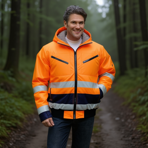 Impermeable de Alta Visibilidad para Piloto Naranja/Navajo para Mayor Visibilidad - Product Image 3