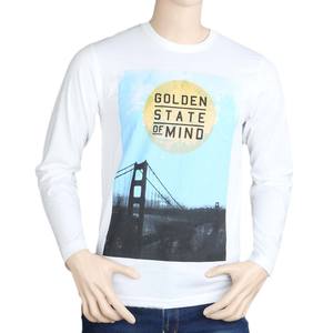 Camiseta de manga larga Chase Value para hombre, color blanco, talla M - Product Image 3