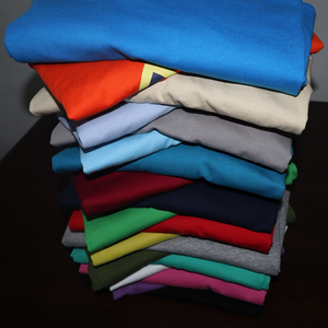 T-shirt pour hommes de différentes couleurs, Logo imprimé personnalisé de haute qualité, vêtements respirants tricotés, grande taille, t-shirt de Surplus en gros - Product Image 1
