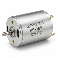 Moteur micro DC RS-365 12V 6000 tr/min à couple élevé, moteur électrique à balais à faible vibration pour projets robotiques DIY
