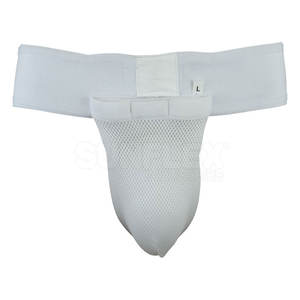 ชุดป้องกันขาหนีบสำหรับชกมวย MMA อุปกรณ์ป้องกันความปลอดภัยสำหรับฟิตเนสชุดป้องกันขาหนีบปรับแต่งโลโก้ได้ - Product Image 5