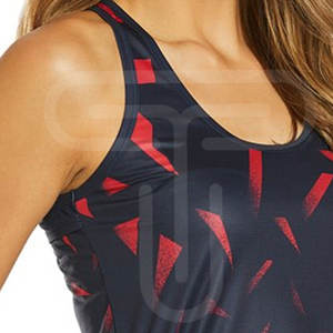 Summer Vintage Sporty Women's Fitness Tank <b>Tops</b> Breathable Slim-Fit Yoga Wear Custom Size Embroidered Letters Streetwear Style - Product Image 4