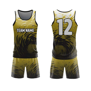 Uniformes Deportivos de Dos Piezas para Niños, Unisex, Sin Mangas, Cintura Elástica, Largo hasta la Rodilla, Ajustados, para Correr, de Spandex/Poliéster, de Secado Rápido - Product Image 2