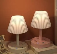 Lampe de table de chevet LED design champignon moderne Base de charge USB E26 Éclairage de maison multifonctionnel Décoration de lecture Alimentation électrique