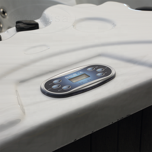 Nouveau design de Monalisa Grand spa de nage en acrylique de <span class=keywords><strong>5</strong></span> <span class=keywords><strong>m</strong></span>ètres <span class=keywords><strong>Piscine</strong></span> extérieure en fibre de verre avec filtre et couvercle - Product Image 4