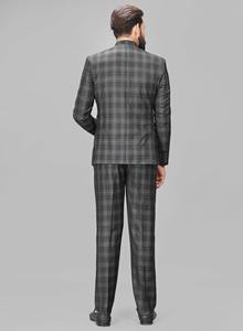 Traje Básico de 2 Piezas para Hombre, Traje de Estilo Jodhpuri de Poliéster, Corte Regular Largo, Antiarrugas, Transpirable, Características Formales - Product Image 4