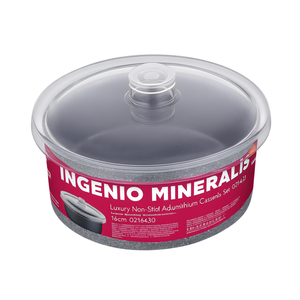 Casseruola Alluminio antiaderente (16cm) fonda INGENIO MINERALIS Grigio pietra 012164031016 - Product Image 2