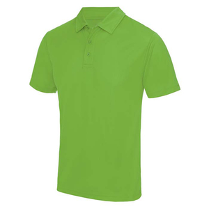 Chemise décontractée de golf pour homme en coton peigné 100% rose clair, manches courtes, poche, anti-froissement, impression numérique personnalisée - Product Image 6