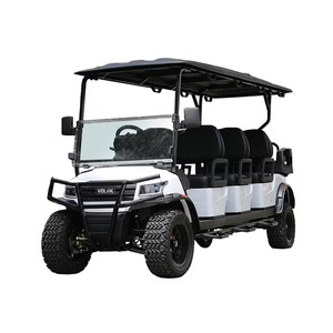 Voiturette de golf électrique d'occasion/neuve 2-8 places, homologuée pour la route, véhicule utilitaire, contrôleur Curtis AC, moteur 48V/72V, certifié EEC/DOT + 50-70 km - Product Image 1