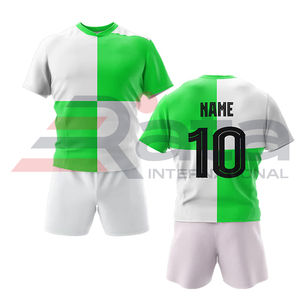 2024 unisexe Rugby uniforme ensemble haute qualité en gros personnalisé imprimé maillot avec short respirant 100% Polyester séchage rapide - Product Image 4