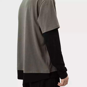 Camiseta de hombre de algodón 100% de la mejor calidad, ajuste holgado, tamaño personalizado, estampado, último diseño de estilo - Product Image 6