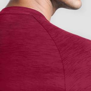 เสื้อคอมเพรสชั่นแขนสั้น GA Maroon 2.0 ผลิตจากผ้าถัก - Product Image 6