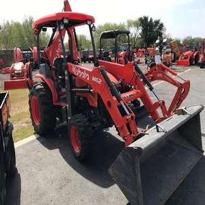 รถแทรกเตอร์คูโบต้า M62 TLB พร้อมที่ตักด้านหน้าและรถขุดด้านหลังครบชุด รถแทรกเตอร์คูโบต้า 60 แรงม้า 50 แรงม้า - Product Image 2