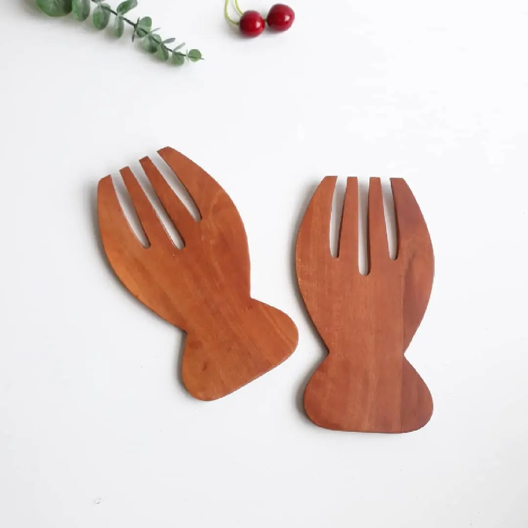 Best price Wooden Cutlery Modern Handmade Wooden Spoon Fork Knife Serving Scoops From Vietnam