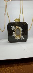 กระเป๋าคลัทช์สำหรับงานแต่งงานของเธอ-งานหัตถกรรมฮอร์นสัตว์สไตล์แฮนด์เมดศิลปะสะสมทำมือถุงของขวัญโดย HF Industries - Product Image 4