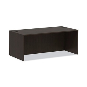 Alera Valencia Series Mueble de recepción recto ALEVA217236ES Espresso-71 pulgadas. X 35.5 Pulgadas X 29.63 Pulgadas - Product Image 1
