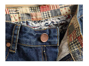 Shorts Vaqueros Rectos Desgastados para Hombre, Estilo Vintage, Rotos, de Cintura Media, para un Estilo Casual y Cómodo de Verano - Product Image 5