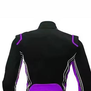 Piel de vaca 100% cuero moto Suite diseño personalizado proteger el cuerpo engranaje cómodo impermeable a prueba de viento traje de moto - Product Image 5