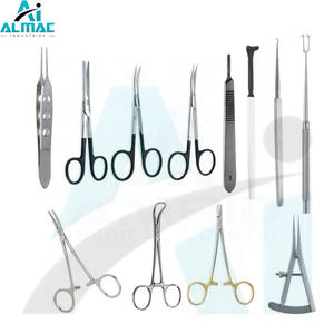 ALMAC 2025 Blefaroplastia avanzada 12 PCS Set Herramientas de párpados no incisionales de acero inoxidable alemán para precisión de cirugía sin cicatrices - Product Image 1