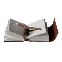 Carnet en cuir marron 5x7" avec gaufrage Arbre de Vie Mère Terre, Organiseur personnel, Agenda de bureau, Bloc-notes, Idéal pour offrir, Al-Amir