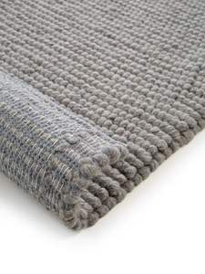 Forte demande Vente en gros Top Vente Pure Laine Tapis Perles Gris 80x150 cm pour Salle À Manger Hall Entrée Chambre - Product Image 4