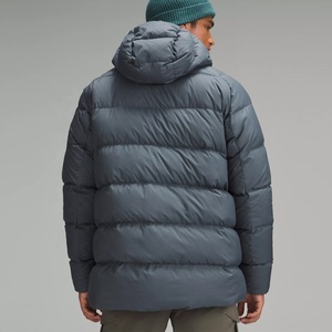 Marque de créateur Veste d'hiver matelassée camouflage unisexe haut de gamme Respirant Imperméable Coupe-vent Logo avant pour hommes femmes - Product Image 3