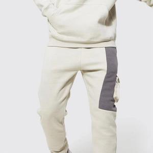 Ensemble de pulls molletonnés personnalisés pour hommes Fitness pantalon de gymnastique survêtement de jogging veste à capuche d'hiver en polyester/coton - Product Image 6